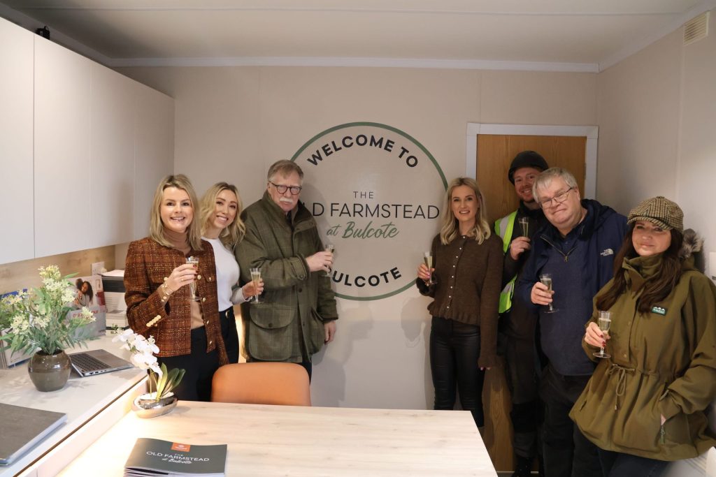 Ribbon cutting marks launch of The Old Farmstead Woodall Homes welcomes visitors to Bulcote development - Woodall Homes